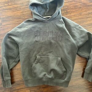 Essentials Brown Fear of God Hoodie Small S mens
